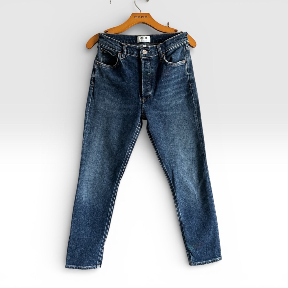 Agolde Nico Button Fly Jeans